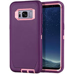 Dust Drop Proof 3 Layer Full Body Protection Case For Samsung Galaxy S8