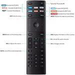 Universal Remote Control for VIZIO All LED LCD HD 4K UHD HDR Smart TVs