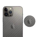 2Pcs Back Protector Carbon Fiber Clear Protective Film For Iphone 13 Pro Max Transparent Cover