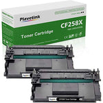 Plavetink Compatible Toner Cartridge Replacement For Hp 58X Cf258X Work For Hp M428Fdw M428Dw M404Dn M404N Printer 2 Pack