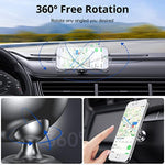 Adjustable Magnet Cell Phone Mount Compatible with iPhone, Samsung, LG, GPS & Mini Tablet 379