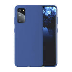 Liquid Silicone Phone Case For Samsung Galaxy S20 5G G980 G981 6 2 Oxford Blue Shockproof Gel Rubber Cover Case Drop Protection