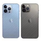 2Pcs Back Protector Carbon Fiber Clear Protective Film For Iphone 13 Pro Max Transparent Cover