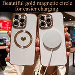 Cute Love Heart Soft Back Cover Raised Full Camera Lens Protection Case for iPhone 14 Pro Max 535