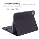 New For Ipad Mini 6 Th Generation 2021 Keyboard Leather Case 7 Colors Backlit Removable Slim Folio Cover Wireless Bluetooth Keyboard For Ipad Mini 8 3