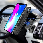 Wixgear 2 Pack Universal Stick On Dashboard Magnetic Phone Car Mount For Cell Phones And Mini Tablets With Fast Swift Snap Technology Newer Bigger Model