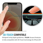 2 Pack Privacy Screen Protector Compatible For Iphone 13 Iphone 13 Pro 6 1 Anti Spying Dark Tempered Glass Screen Film Guard Anti Glare Anti Scratch Screen Protector Black Color