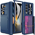 Armor Stand Galaxy Z Fold 4 Case Mil Grade Hinge Protection