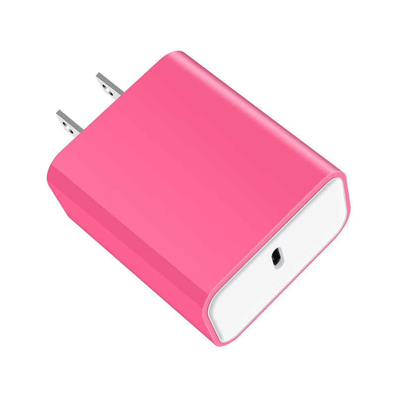 Type C Charger Box 20W Usb C Wall Charger Pd Fast Charging Block Brick Cube Compatible For Samsung Galaxy A13 5G S22 S21 Fe A52 Z Flip 3 Z Fold 3 S20 A53 A42 5G A03S A32 Iphone 13 Pro Max 12 11 Xr Se