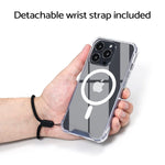 Toru Mx Slim Magnetic Cover Designed For Iphone 13 Pro Case With Strap Compatible With Magsafe Clear