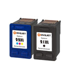 Ink Cartridge For Hp 21 22 C9351An C9352An Used With Hp Deskjet 3915 3940 D1455 D1520 D1530 1 Black 1 Tri Color