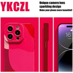 Heart Pattern Full Camera Lens Protective Slim Soft Shockproof Phone Case for iPhone 14 Pro Max 718