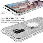 New Galaxy S9 Case Glitter Luxury Bling Diamond Rhinestone Bumper Cute Ga