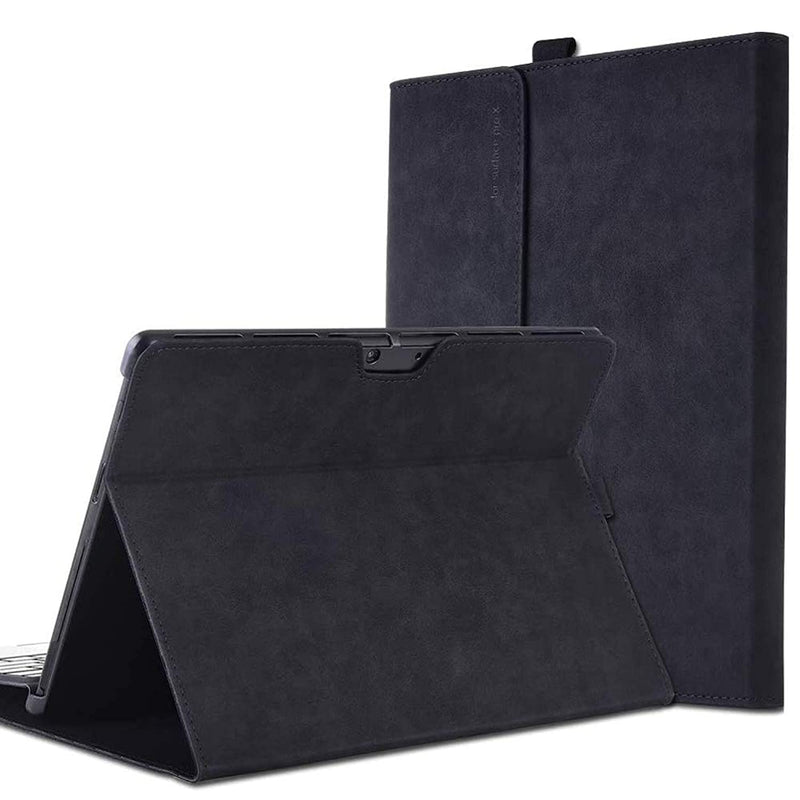 New Protective Case For Surface Pro X Sq1 Sq2 With Pen Holder Multiple Angle Polyester Slim Light Shell Cover Compatible With Type Cover Keyboard