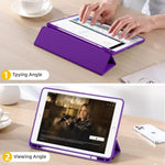 Protective Case With Soft Tpu Back Case With Pencil Holder For Ipad 10 2 Inch 2021 2020 Ipad 9Th 8Th Generation 2019 Ipad 7Th Generation