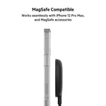 Belkin Magsafe Compatible Iphone 12 Pro Max Case With Antimicrobial Treated Coating Built In Magnets And Raised Edge Bumper For Camera Protection
