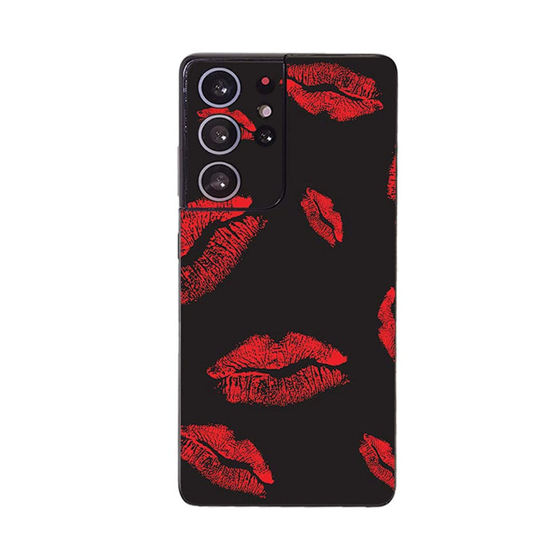 Mightyskins Skin Compatible With Samsung Galaxy S21 Ultra Kiss Me Protective Durable And Unique Vinyl Decal Wrap Cover Easy To Apply Remove And Change Styles Made In The Usa