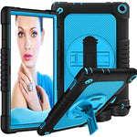Shockproof Cover With Handle Strap Shoulder Strap Kickstand Protective Case For Onn 10 1 Model 100071485 2022 Released