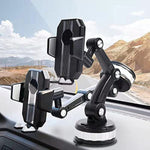 Super Adsorption Phone Holder 360 Rotation Phone Mount Suction Cup Cell Phone Holder Car Dashboard Phone Holder Cell Phone Holder For Car Dashboard Windshield Air Vent Car Mount For Cars Black