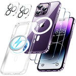 Full Body Shockproof Protective Case with Built in 9H Tempered Glass Screen Protector for iPhone 14 Pro Max 622