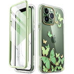Iphone 13 Pro Max Slim Full Body Stylish Protective Case With Built In Screen Protector