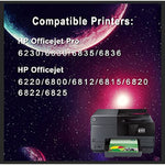 934Xl 935Xl Compatible Ink Cartridge Replacement For Hp 934 935 Ink Cartridges For Hp Officejet Pro 6830 6230 6835 6812 6815 6820 6220 Printers 1 Black 1 Cyan