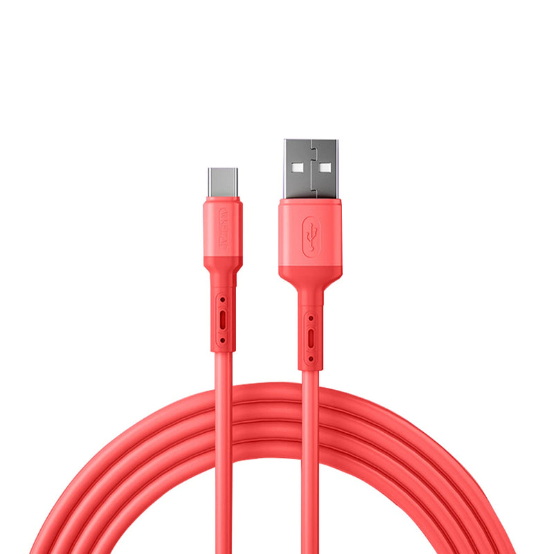 New Cable Usb Type C Charger 6 5 Feet 2 Meters Red To Usb A 2 0 Male Ch