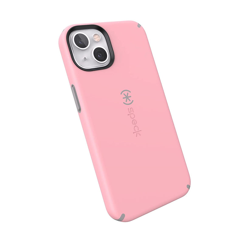 Speck Products Candyshell Pro Iphone 13 Case Rosy Pink Cathedral Grey