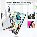 Clear Transparent Back Shell Trifold Protective Case Smart Cover For 2022 Ipad 10Th Gen A2696 A2757 A2777