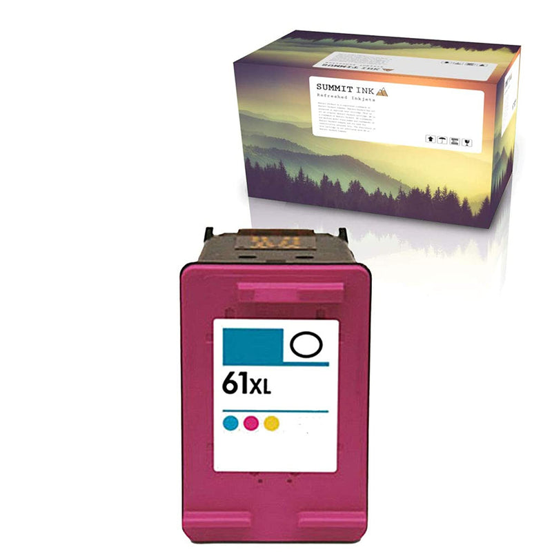 Ink Cartridge Replacement For Hp 61Xl For Deskjet 1000 1010 1050 2050 2510 2545 3000 3050 3510 Officejet 2620 4630 4635 Envy 4500 4505 5530 5535 1 Color