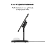 Belkin Magsafe 2 In 1 Wireless Charger 15W Fast Charging Iphone Charger Stand Magsafe Car Vent Mount Pro Phone Holder For Iphone 13 12 Pro Pro Max Mini