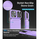 Shockproof Case with Camera Cover & Card Holder for iPhone 14 Pro Max 1332
