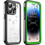 Full Body Shockproof Protective Case with Built in 9H Tempered Glass Screen Protector for iPhone 14 Pro Max 621
