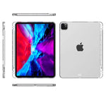 New Clear Soft Tpu Protective Cover With Apple Pencil Holder Case Slim Transparent Shockproof Cover For Ipad Pro 11 Inch A2228 A2068 A2230 A2231 2020 2Nd