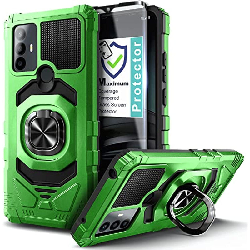 Cases For Tcl 30 Se With Tempered Glass Screen Protector