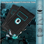 Hybrid Shockproof Drop Protection Cover With Kickstand For Ipad 9Th Generation Case Ipad 8Th Generation Case Ipad 7Th Generation Case