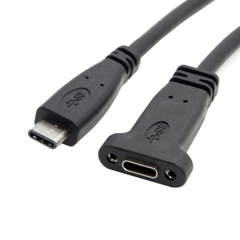 New Cablecc Usb C Usb 3 1 Type C Male To Female Extension Data Cable With