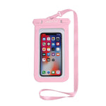 Jinnyto Waterproof Phone Pouch Ipx8 Underwater Dry Bag With Lanyard Compatable For Iphone 13 12 Pro Max Beach Accessories Up To 6 9 Water Proof Phone Slip Pink