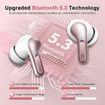 Ear Mini ENC Noise Cancelling Earbud 40H Premium Deep Bass Wireless Earbuds