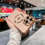 Cute Love Heart Soft Back Cover Raised Full Camera Lens Protection Case for iPhone 14 Pro Max 521