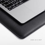 13 Inch Slim Protective Faux Leather Case w/ Magnetic Closure for MacBook Air (M2 & M1, 2022 & 2020), MacBook Pro 13 in (2022 2016)