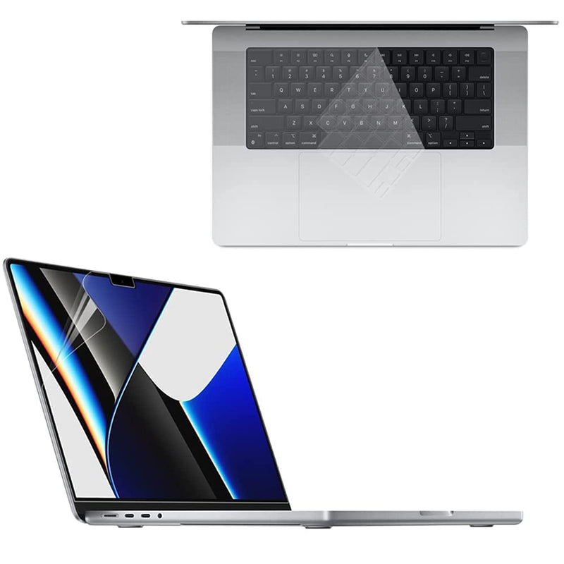 Keyboard Cover Screen Protector For Macbook Pro 14 2021 Keyboard Cover Skin M1 Max Pro Chip Model A2442
