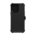 Defender Case For Iphone 13 Pro Max Triple Layer Defense For Iphone 13 Pro Max Case Screenless Edition Belt Clip Holster Black 6 7