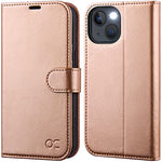 Compatible With Iphone 14 Wallet Case Leather