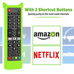Pack of 2 Universal Remote for LG Remote Control Smart TV with Netflix, Prime Video Shortcut Keys Compatible with All Models LG TV
