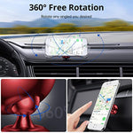 Adjustable Magnet Cell Phone Mount Compatible with iPhone, Samsung, LG, GPS & Mini Tablet 378