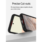 Compatible With Google Pixel 6 Pro 5G Case Translucent Matte Hard Pc Back Soft Tpu Silicone Flexible Frame Shockproof Slim Protective Phone Case Matte Black