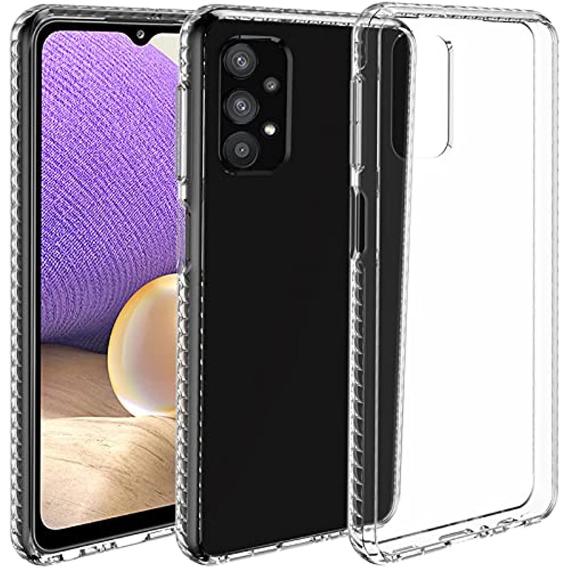Slim Clear Case With Soft Shock Absorption Tpu Bumper Hard Pc Back For Samsung Galaxy A32 5G 2021