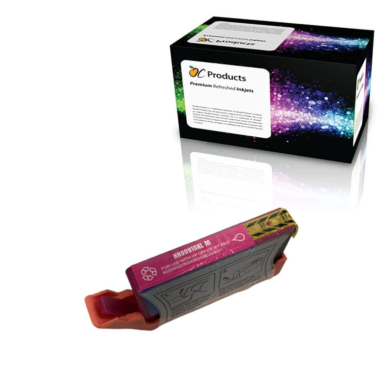 Ink Cartridge Replacement For Hp 910Xl Magenta For Officejet Pro 8010 8015 8020 8025 8030 8035