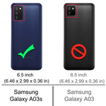 New For Galaxy A03S Case Samsung A03S Case Dual Layer Shock Absorption Cov